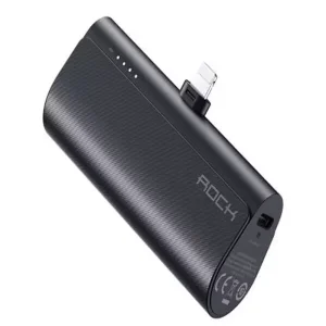 مینی پاور بانک فست شارژ راک مخصوص گوشی اپل ROCK POWERBANK LIGHTNING PD P82 V0556P