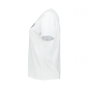 تی شرت نخی یقه گرد زنانه – اونلی – سفید