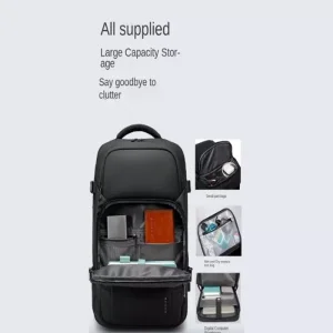 کوله پشتی یو اس بی دارد ضد آب لپ تاپ 15.6 اینچ بنج BANGE BG-7690 Waterproof Laptop Backpack