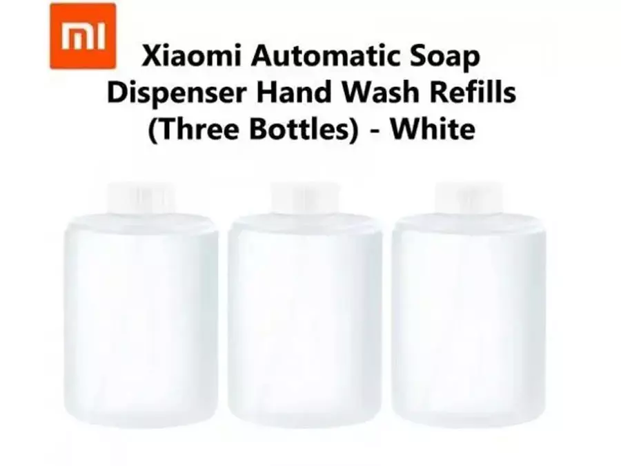 مایع دستشویی سه عددی دستگاه فوم‌ساز شیائومی Mi Simpleway Foaming Hand Wash 320ml PMXSY01XW