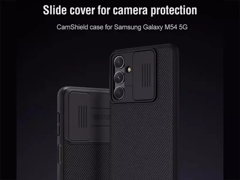 قاب محافظ سامسونگ گلکسی ام 54 و اف 54 نیلکین Nillkin CamShield cover case for Samsung Galaxy M54 5G, F54 5G