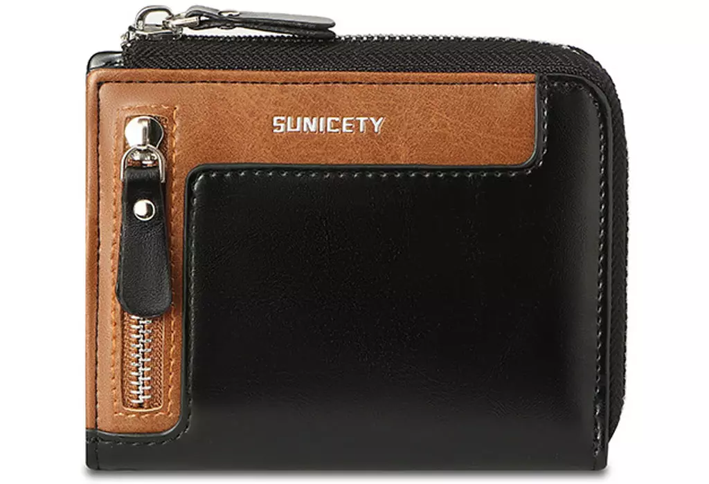 کیف پول و جاکارتی مردانه SUNICETY Cross-border wallet RFID multi-card for men S3033