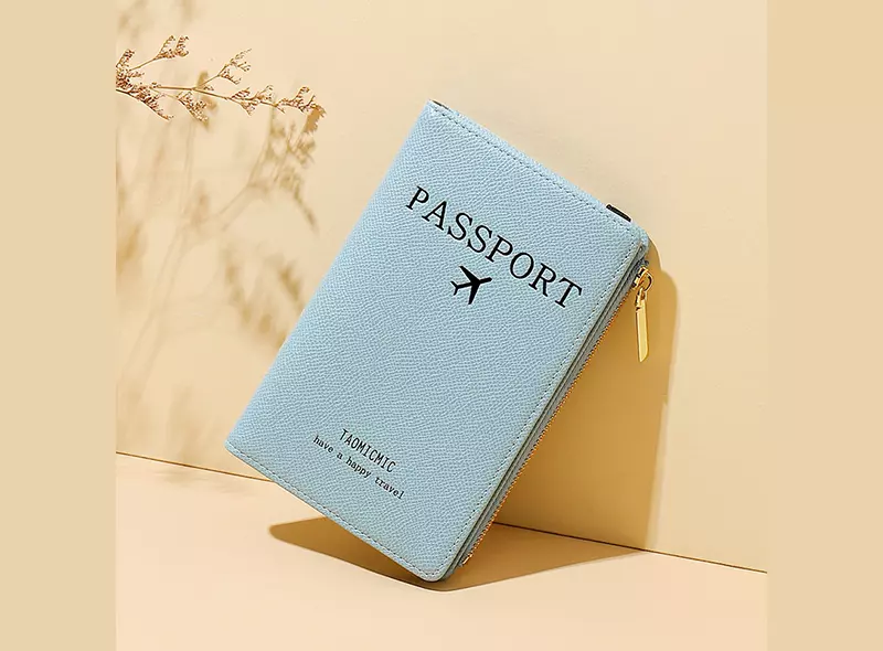 کیف پاسپورت و مدارک کش دار TAOMICMIC Y8644 PU Leather Passport Holder Wallet