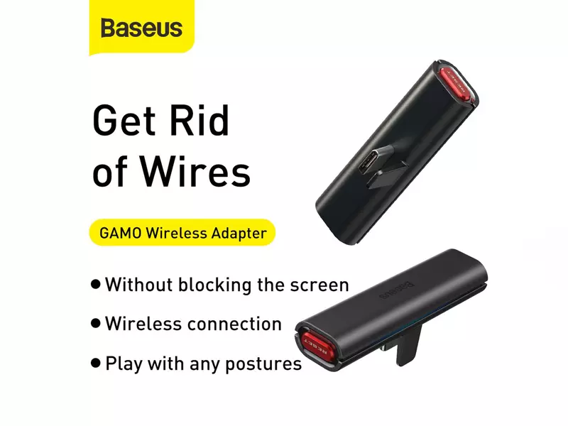 دانگل بلوتوث نینتندو سوییچ بیسوس Baseus BA05 Wireless Adapter NGBA05-01