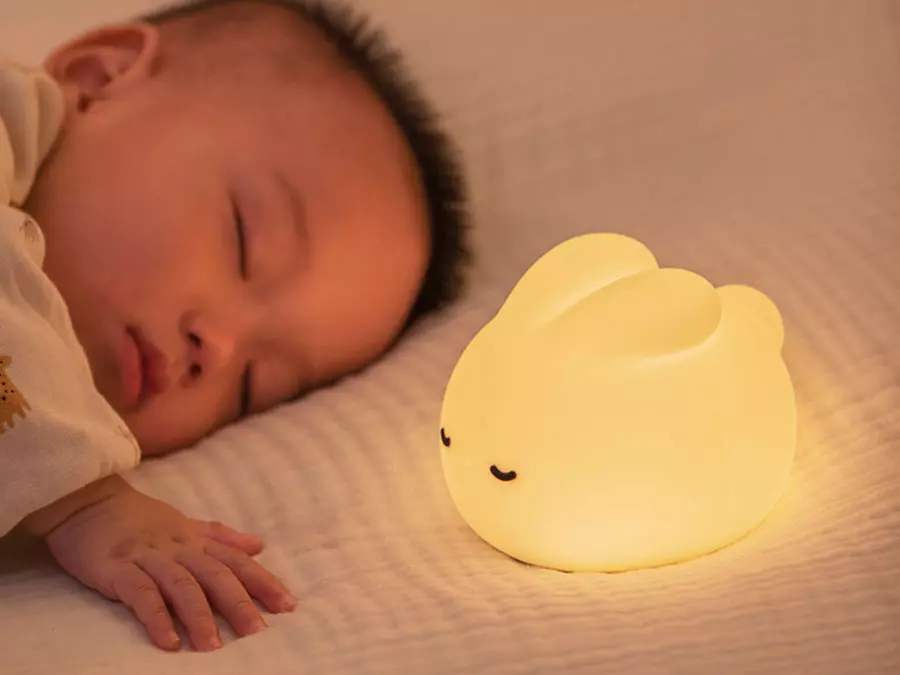 چراغ خواب رومیزی فانتزی قابل شارژ طرح خرگوش Rabbit