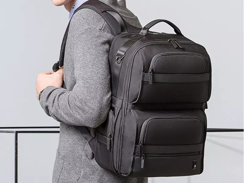 کوله پشتی ضد آب لپ تاپ 15.6 اینچ بنج BANGE BG-G62 Casual Men Shoulders Bag Travel Backpack