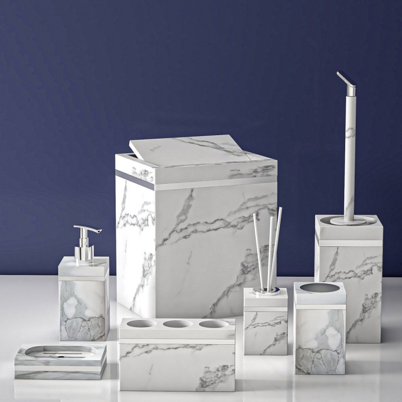 ست بهداشتی پدالی رویا سفیدنقره ای