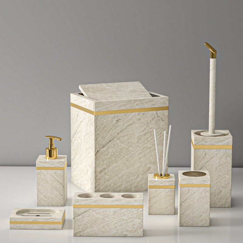 ست بهداشتی پدالی رویا کرم طلایی