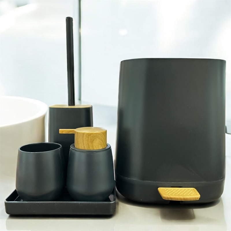 ست بهداشتی طرح چوب