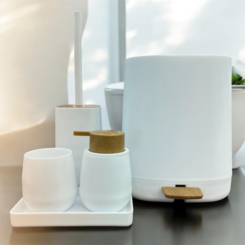 ست بهداشتی طرح چوب