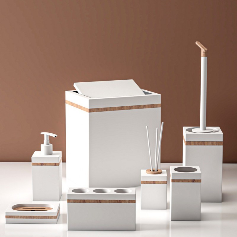 ست بهداشتی طرح چوب