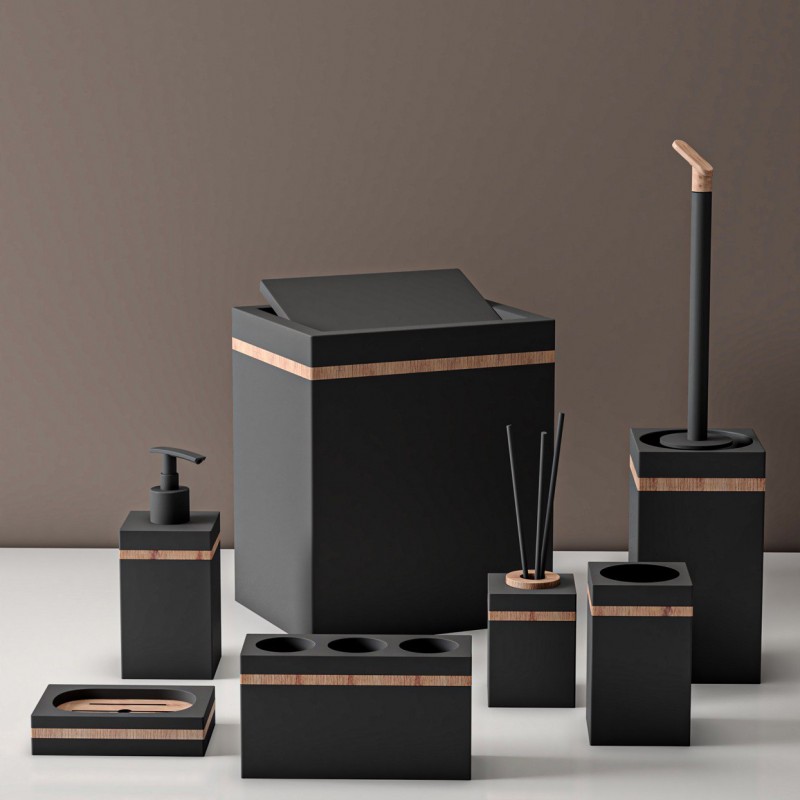 ست بهداشتی طرح چوب