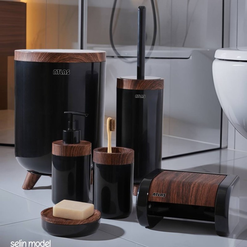 ست سرویس بهداشتی طرح چوب