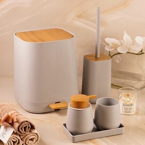 ست بهداشتی طرح چوب