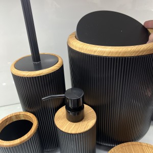 ست سرویس بهداشتی طرح چوب