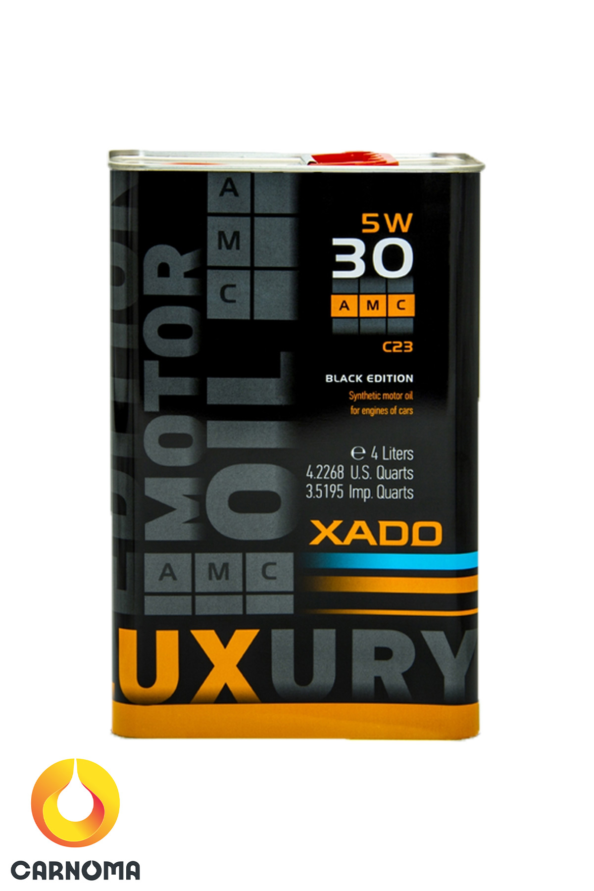 روغن موتور زادو 5W-30 AMC مشکی حجم 4 لیتر