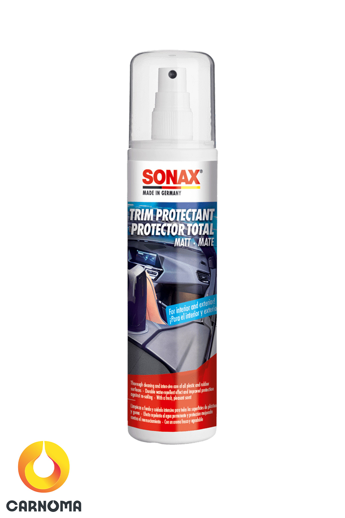 اسپری داشبورد و محافظ تریم مات سوناکس حجم 300 میلی لیتر(Trim Protectant)