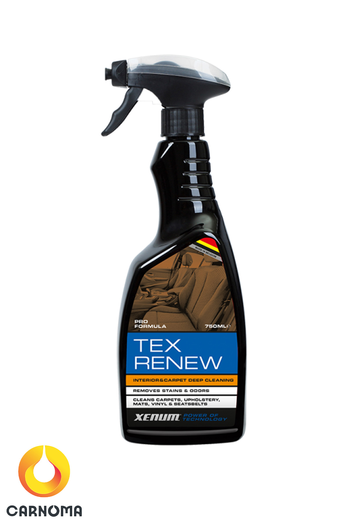 تمیز کننده عمیق پارچه TEX RENEW زنوم حجم 750 میلی