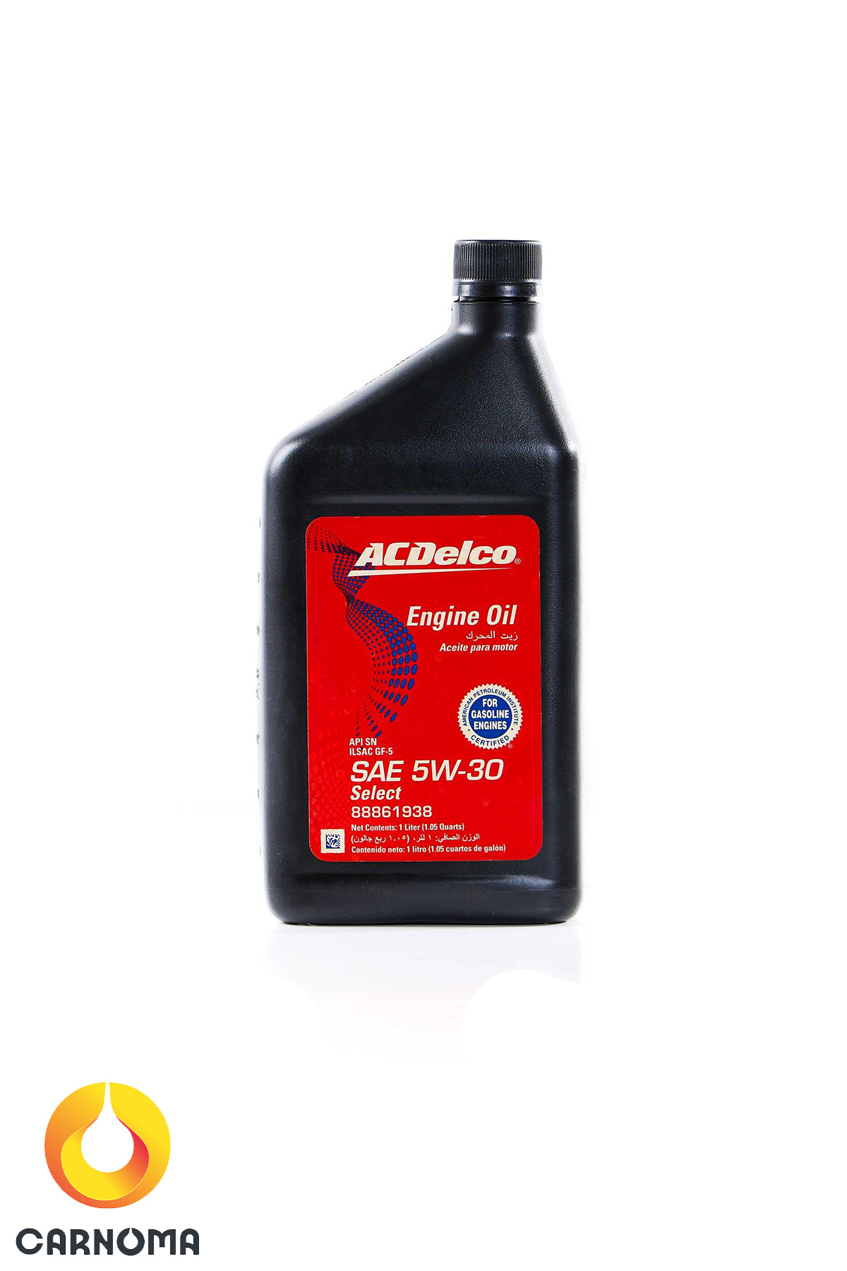 روغن موتور ای سی دلکو 5w-30 سینتتیک حجم یک لیتر