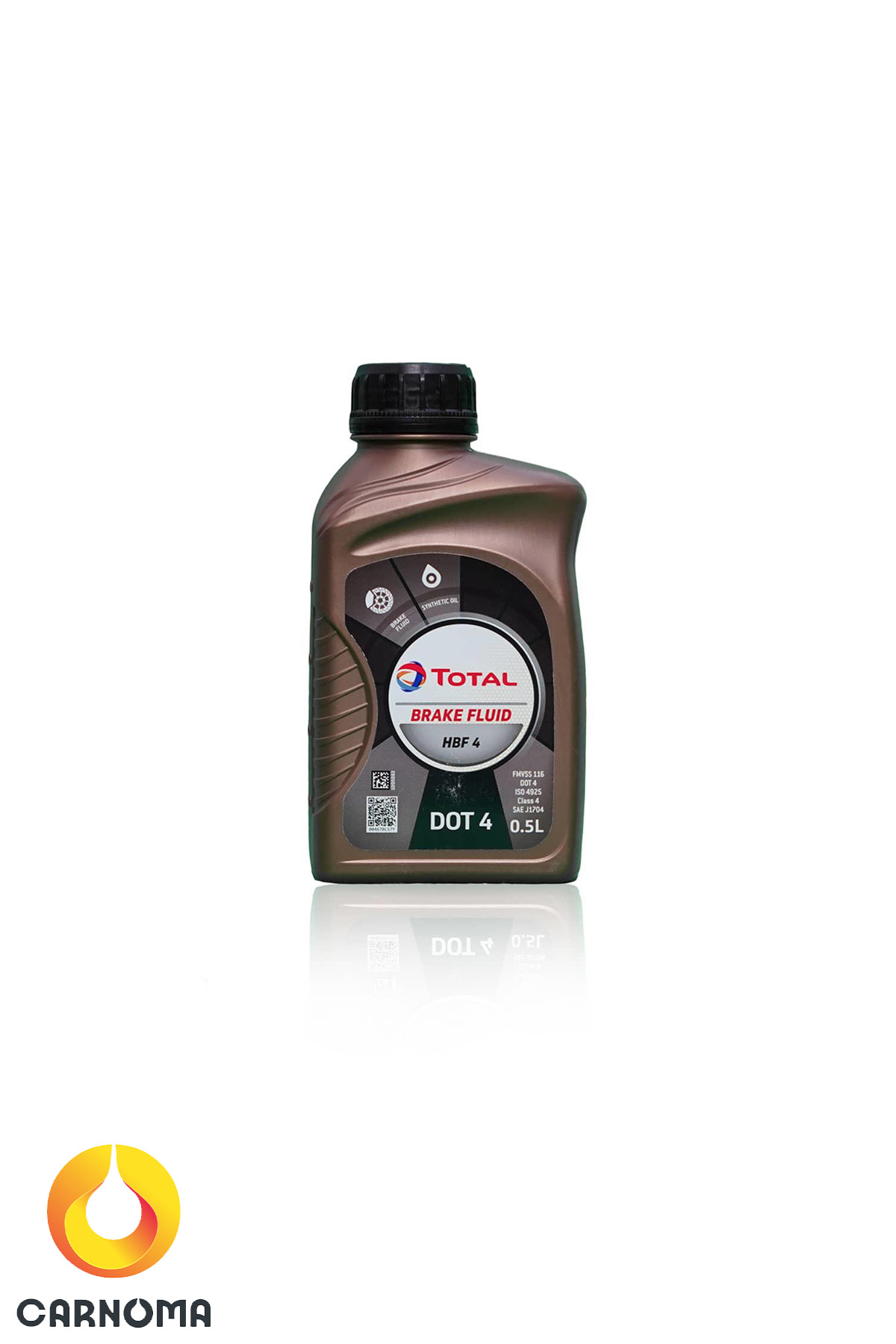 روغن ترمز توتال HBF 4 حجم 500 میلی لیتر