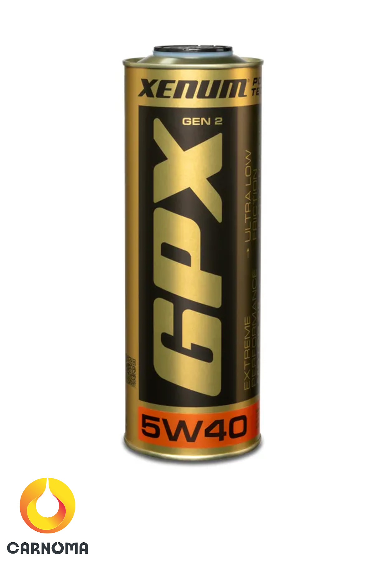 روغن موتور زنوم 5W-40 GPX حجم یک لیتر