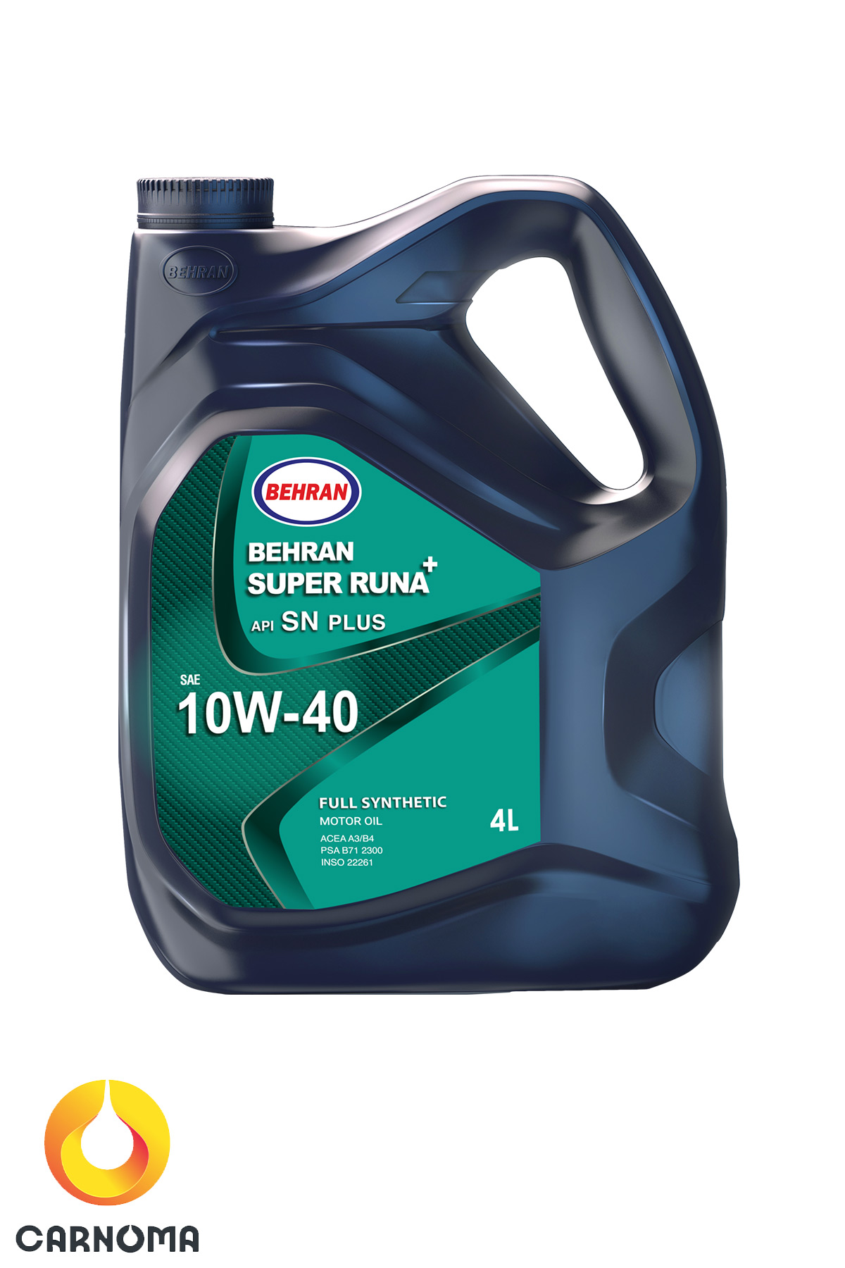 روغن موتور بهران سوپر رانا 10w-40 کیفیت +SN حجم 4 لیتر