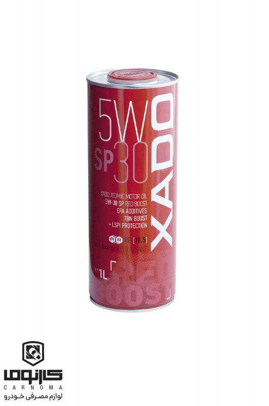 روغن موتور زادو 5w-30 Red Boost حجم يك ليتر