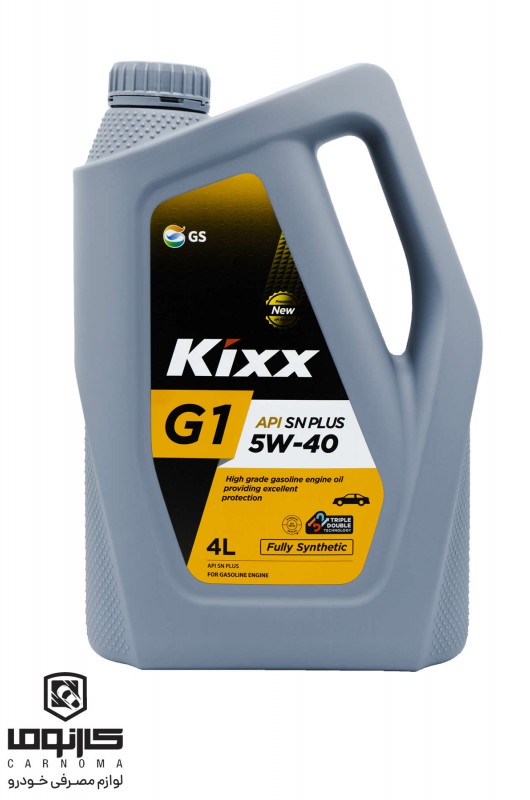 روغن موتور کیکس 5W40 SN Plus حجم چهار لیتر
