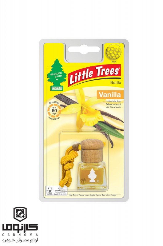 خوشبوکننده خودرو لیتل تریس مدل آویز رایحه وانیل ( VANILLA )