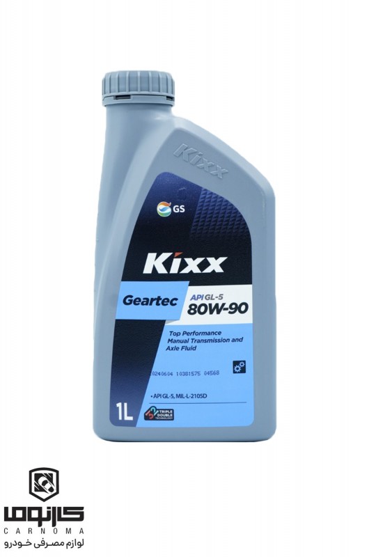 روغن گیربکس کیکس 80W90 GL5 حجم یک لیتر