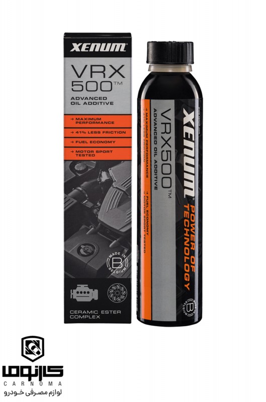 مکمل روغن موتور سرامیک VRX 500 زنوم حجم 375 میلی