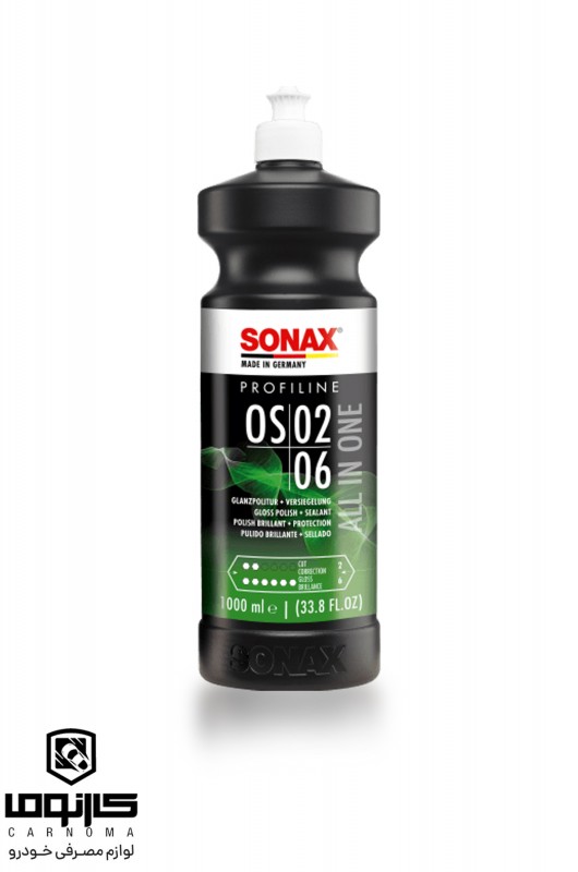 پولیش و محافظ تک مرحله‌ای سوناکس حجم یک لیتر