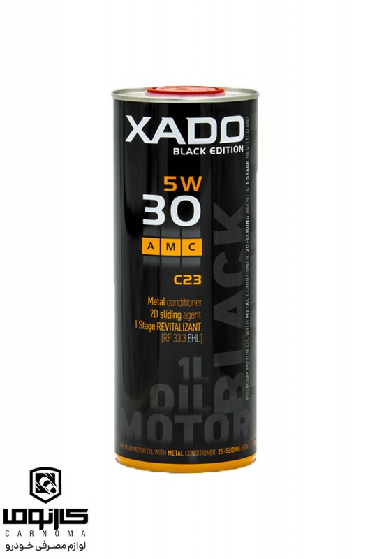 روغن موتور XADO 5W-30 AMC مشکی حجم 1 لیتر