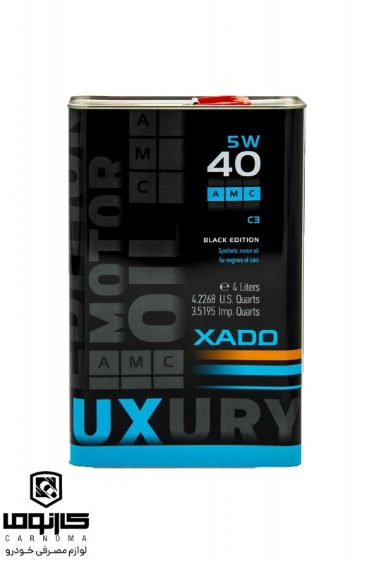 روغن موتور XADO 5W-40 AMC C3 مشکی حجم 4 لیتر