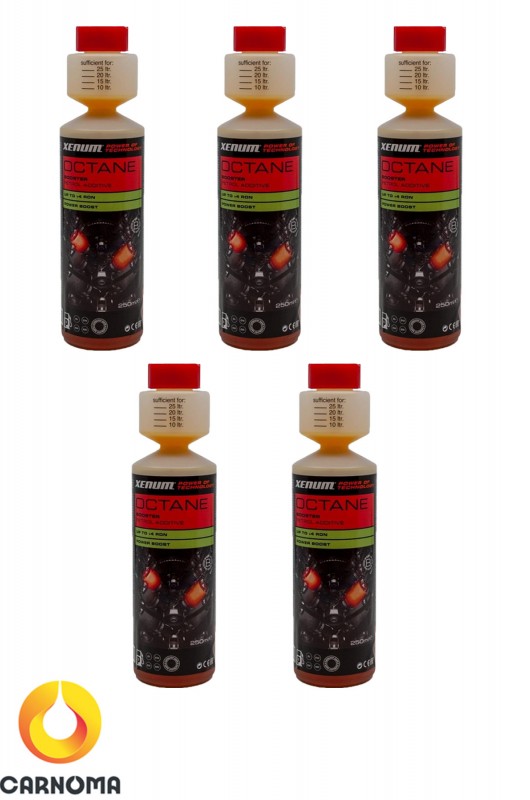 پکیج 5 عدد اکتان زنوم 250 میلی لیتری