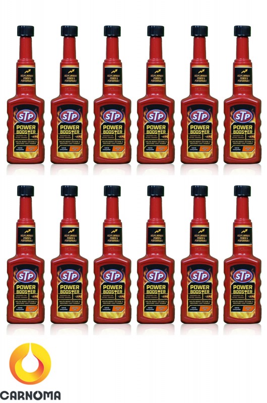 پکیج 12 عدد اکتان STP حجم 200 میلی لیتر