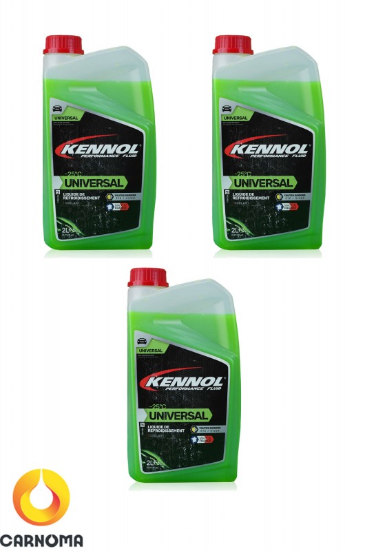 پکیج  3 عددی کولانت سبز کنول 2 لیتری