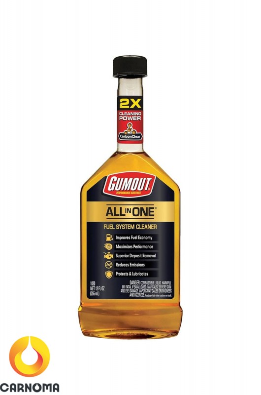 تمیزکننده سیستم سوخت ALL IN ONE گاموت حجم 355 میلی لیتر