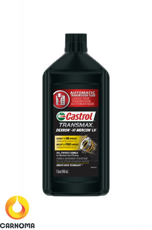 روغن گیربکس کاسترول Dexron Vi - Mercon Lv حجم 946 میلی