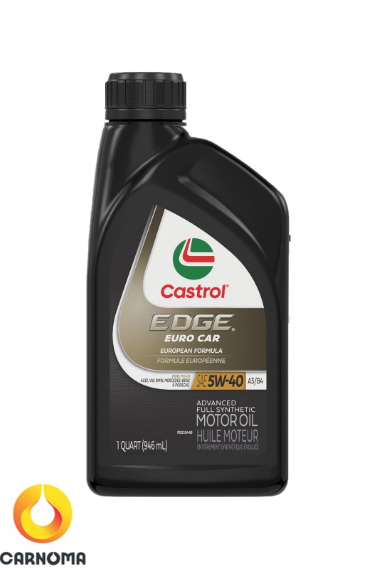 روغن موتور کاسترول 5w-40 A3/B4 EDGE مشکی حجم 946 میلی