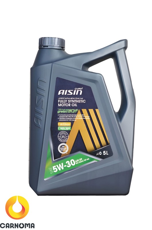 روغن موتور آیسین 5W-30 حجم پنج لیتر