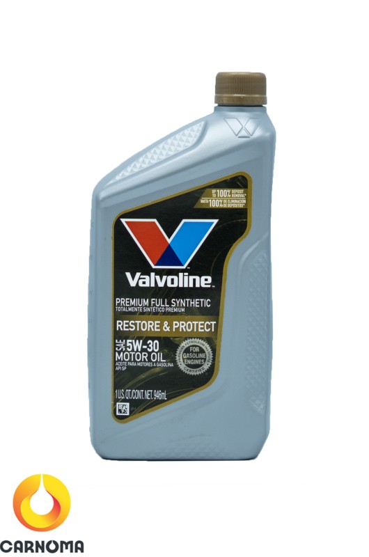 روغن موتور ولولین 5w-30 Restore & Protect حجم 946 میلی لیتر