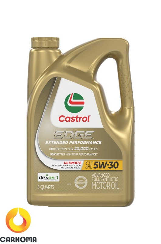 روغن موتور کاسترول 5w-30 EDGE طلایی حجم 4.7 لیتر