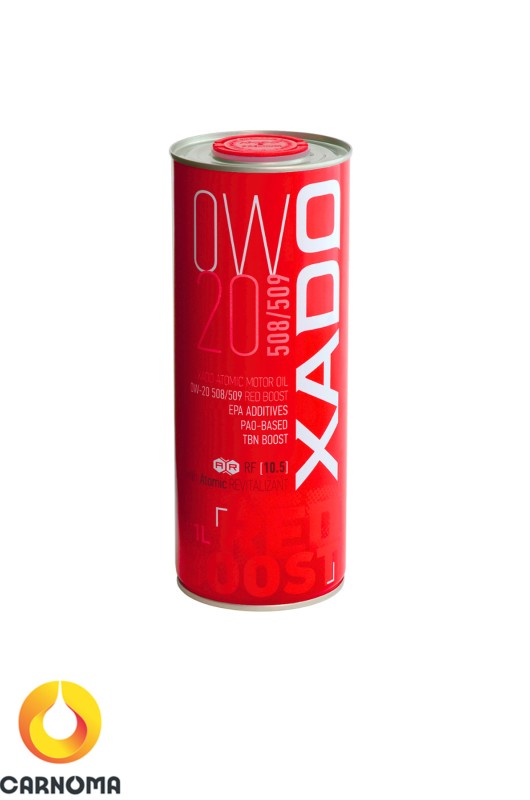 روغن موتور زادو 0w-20 Red Boost حجم یک ليتر