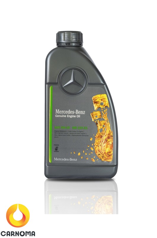 روغن موتور مرسدس بنز مدل  229.52 5W-30 MB حجم یک لیتر