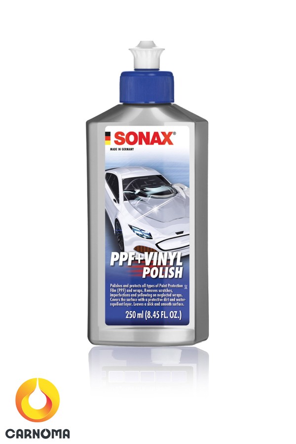 پولیش و محافظ کاور و PPF سوناکس حجم 250 میلی (PPF + VINYL POLISH)