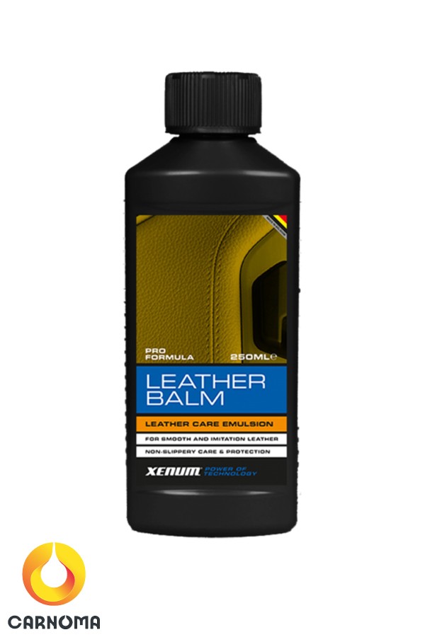 تمیز کننده و براق کننده چرم Leather Balm زنوم حجم 250 میلی