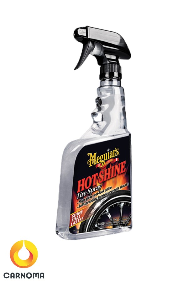 اسپری لاستیک Hot Shine مگوایرز حجم 709 میلی لیتر