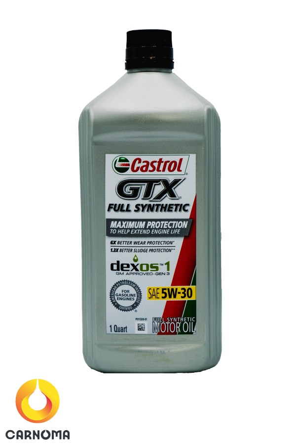 روغن موتور کاسترول 5w-30 GTX حجم 946 میلی لیتر