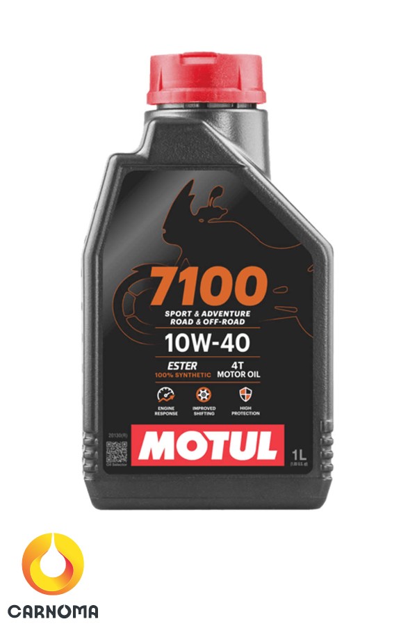 روغن موتور سیکلت موتول 7100 10W-40 4T حجم یک لیتر